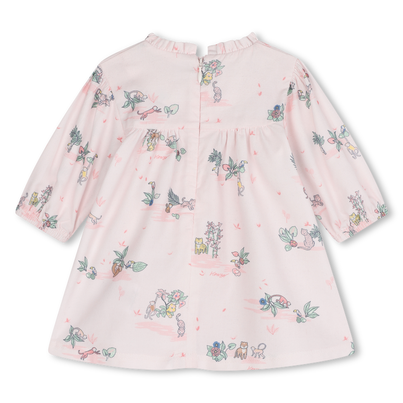 Cotton leggings and dress KENZO KIDS 
                        GIRL