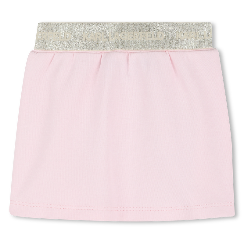T-SHIRT AND SKIRT SET KARL LAGERFELD KIDS 
                        GIRL