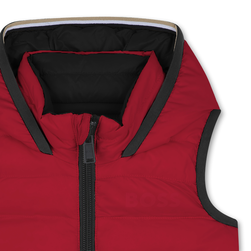 Reversible sleeveless down jacket BOSS 
                        BOY