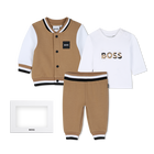 Pants, cardigan, and t-shirt set, COOKIE, hi-res