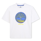 Short-sleeved jersey T-shirt, WHITE, hi-res