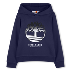 HOODED SWEATSHIRT, NAVY, hi-res