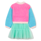 Bi-material dress BILLIEBLUSH 
                    GIRL