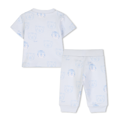 T-shirt and pants set KENZO KIDS BOY