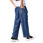Flowing wide-leg trousers DKNY 
                    GIRL