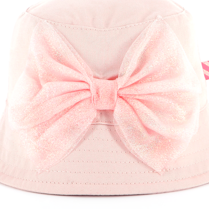 Cotton bucket hat with bow BILLIEBLUSH 
                        GIRL