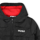 Hooded lined puffer jacket HUGO 
                    GIRL