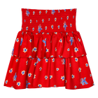 Print skirt with ruffles KENZO KIDS 
                    GIRL