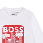 Cotton T-shirt with print BOSS 
                    BOY
