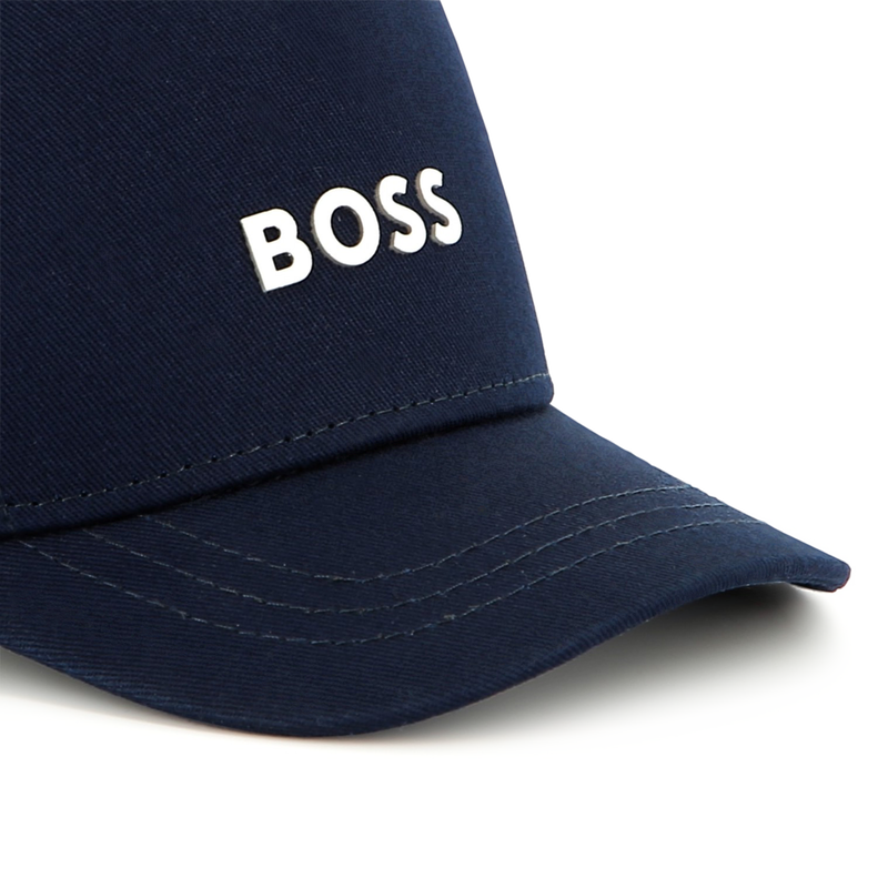 Hook-and-loop cotton cap BOSS 
                        BOY