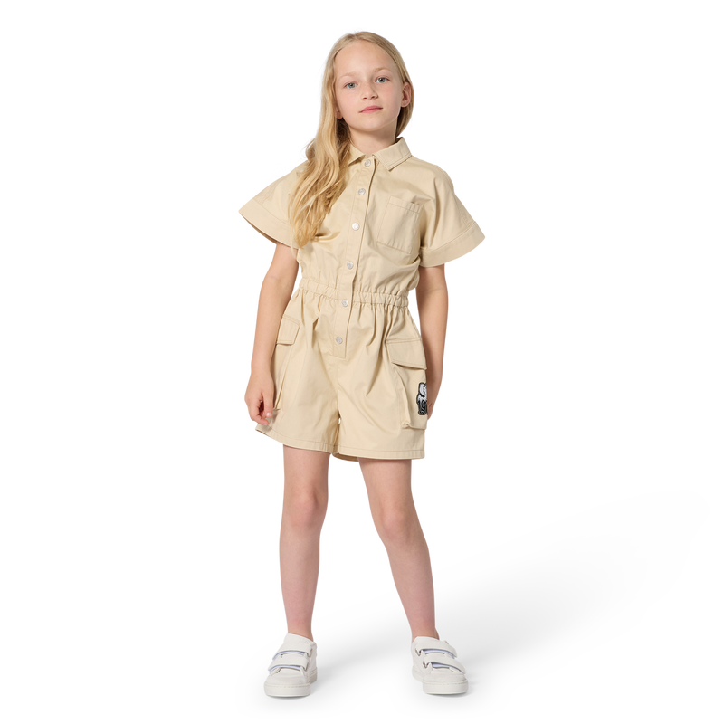 SATIN PLAYSUIT KENZO KIDS 
                        GIRL