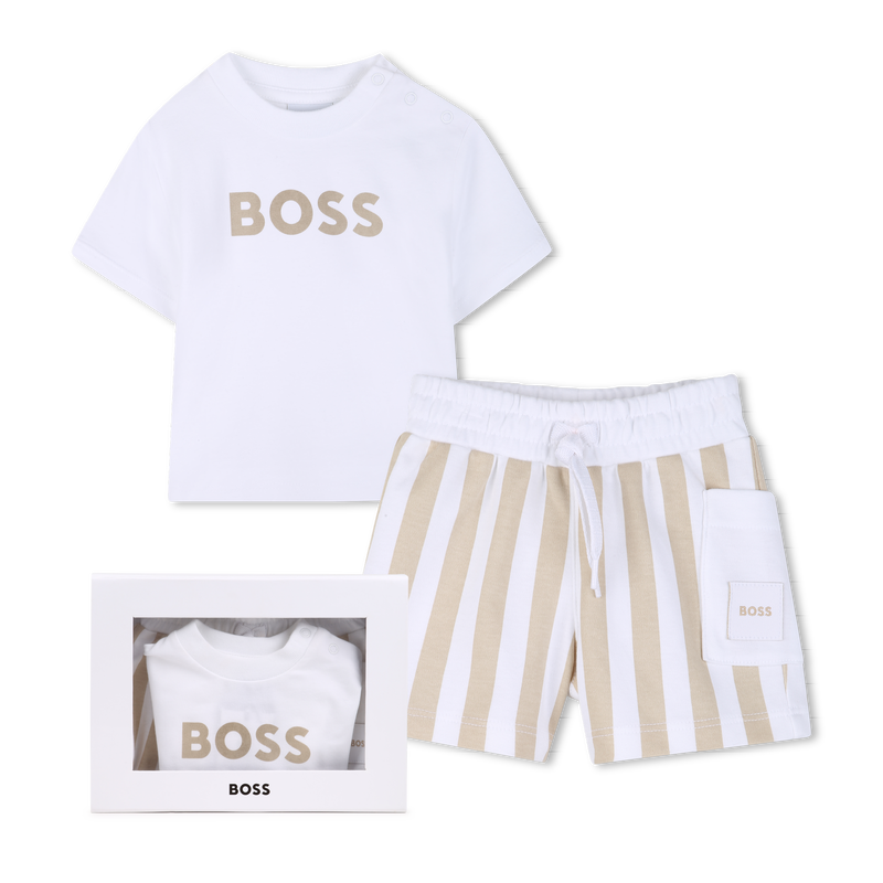 T-SHIRT + SHORTS SET BOSS 
                        BOY
