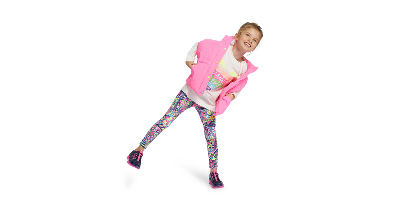 Printed stretch leggings