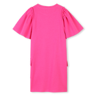 Short-sleeved cotton dress KENZO KIDS 
                    GIRL