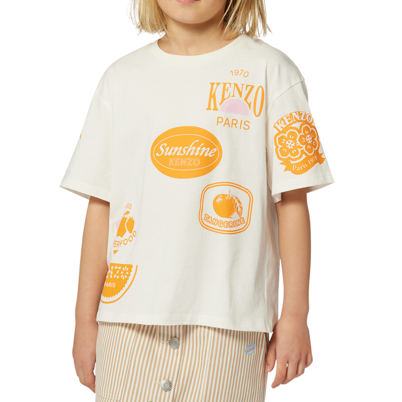 Short-sleeved T-shirt KENZO KIDS 
                        GIRL