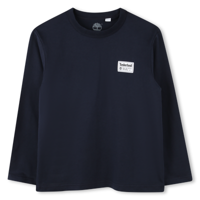 Plain T-shirt with label TIMBERLAND BOY