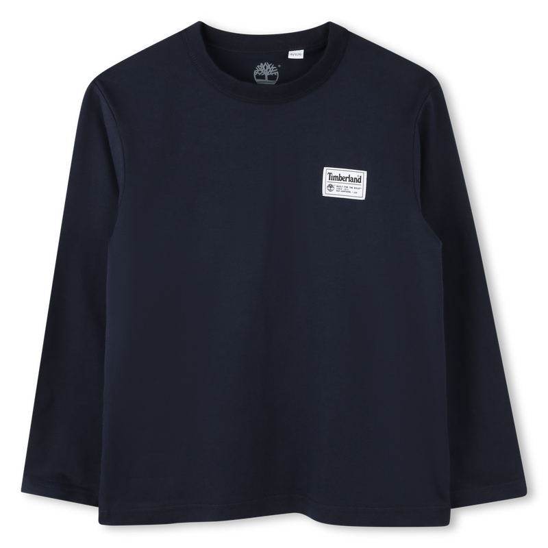 Plain T-shirt with label TIMBERLAND 
                        BOY