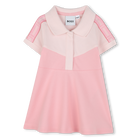 Polo-neck dress with panels BOSS 
                    GIRL