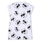 Short sleeve dress KARL LAGERFELD KIDS 
                    GIRL