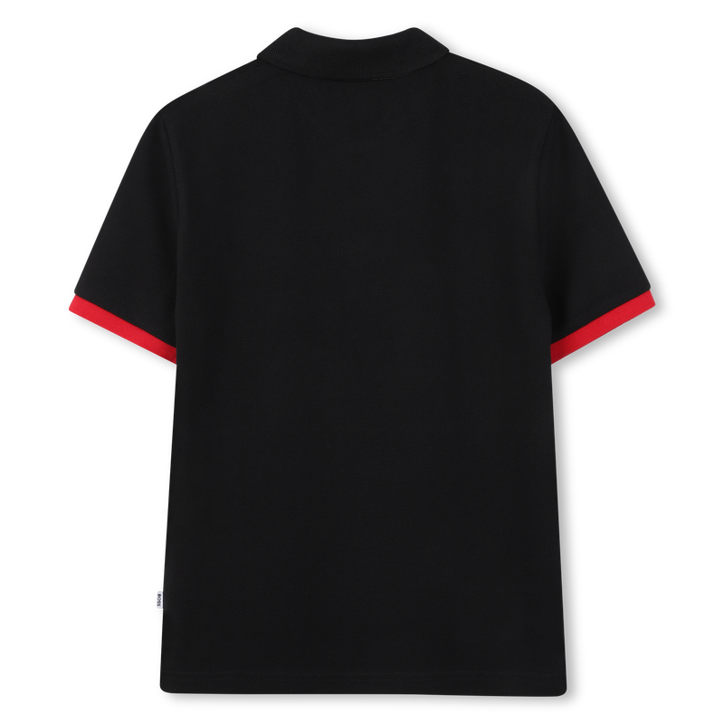 Cotton polo shirt BOSS 
                        BOY