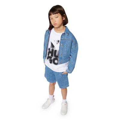 Lace-up hook-and-loop trainers HUGO BOY