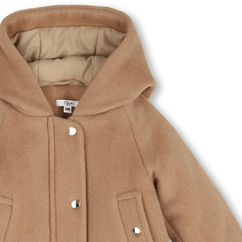 Hooded coat CHLOE 
                        GIRL