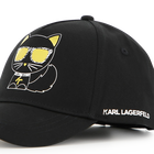 Cap illustration choupette KARL LAGERFELD KIDS 
                    GIRL