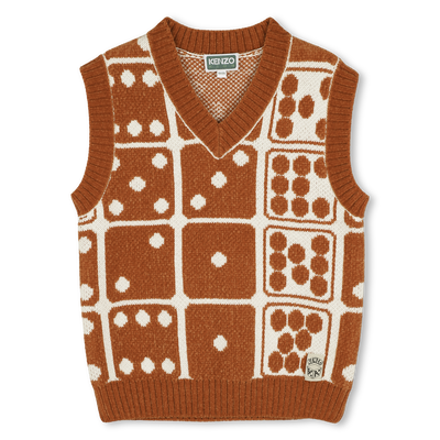 Sleeveless sweater KENZO KIDS BOY