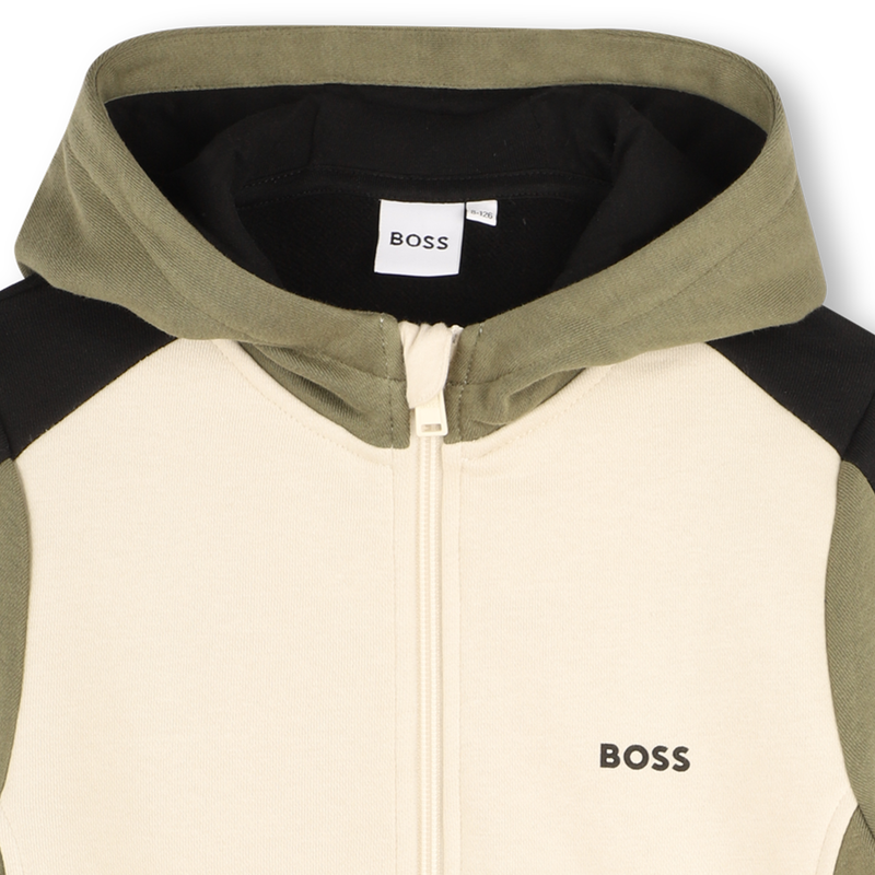 Hooded cardigan BOSS 
                        BOY
