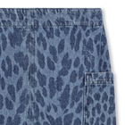 Leopard print denim skirt ZADIG VOLTAIRE 
                    GIRL