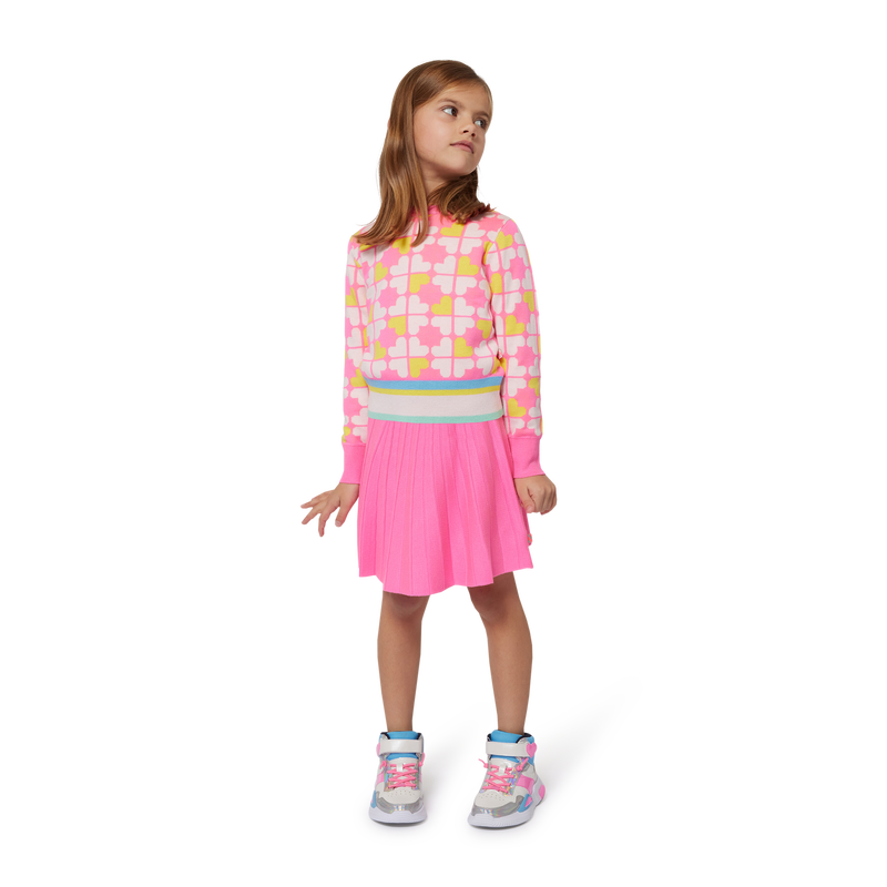 Pleated knit skirt BILLIEBLUSH 
                        GIRL