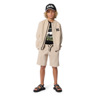 Elasticated waist bermuda shorts KARL LAGERFELD KIDS 
                    BOY