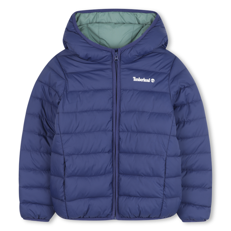 DOWN JACKET WITH LOGO TIMBERLAND 
                        BOY