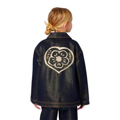Denim jacket KENZO KIDS GIRL