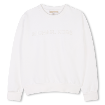 Cotton fleece sweatshirt MICHAEL KORS GIRL