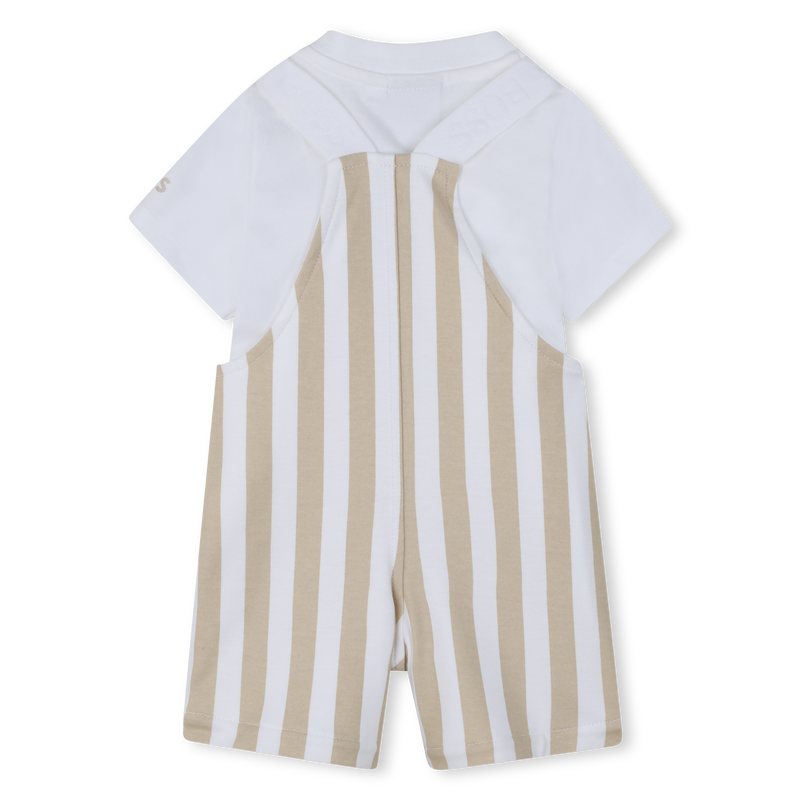 OVERALLS + T-SHIRT SET BOSS 
                        BOY