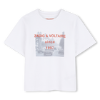 Short-sleeved t-shirt, WHITE, hi-res