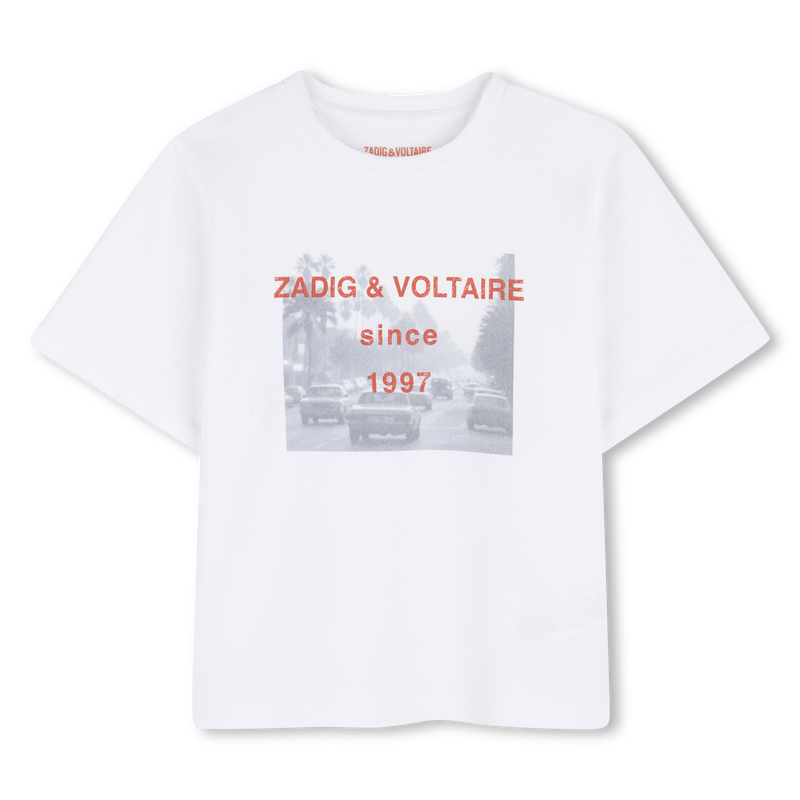 SHORT-SLEEVED T-SHIRT ZADIG & VOLTAIRE 
                        BOY