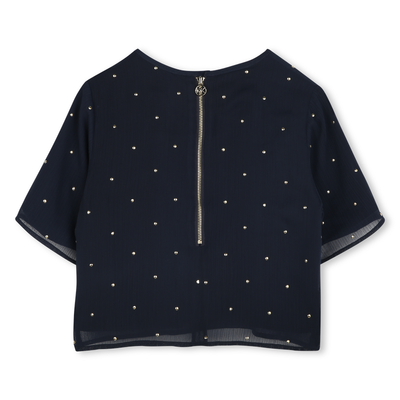 Short-sleeved blouse MICHAEL KORS 
                        GIRL