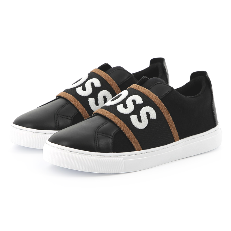 Two-tone slip-on trainers BOSS 
                        BOY