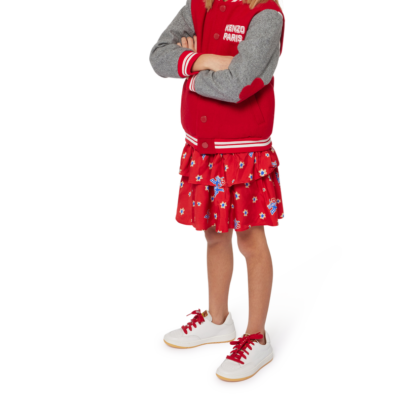 Embroidered woollen jacket KENZO KIDS 
                        GIRL