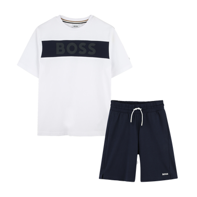 Cotton T-shirt and shorts BOSS BOY