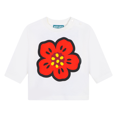 Long-sleeved T-shirt KENZO KIDS GIRL