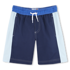 Three-colour swim Bermudas, MEDIEVAL BLUE, hi-res