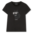 Short-sleeved T-shirt KARL LAGERFELD KIDS 
                    GIRL