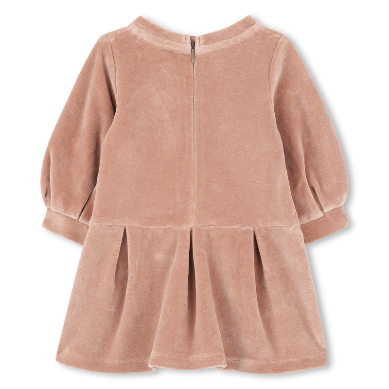 Cotton velvet dress CHLOE 
                        GIRL