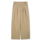 Wide leg twill trousers MICHAEL KORS 
                    GIRL