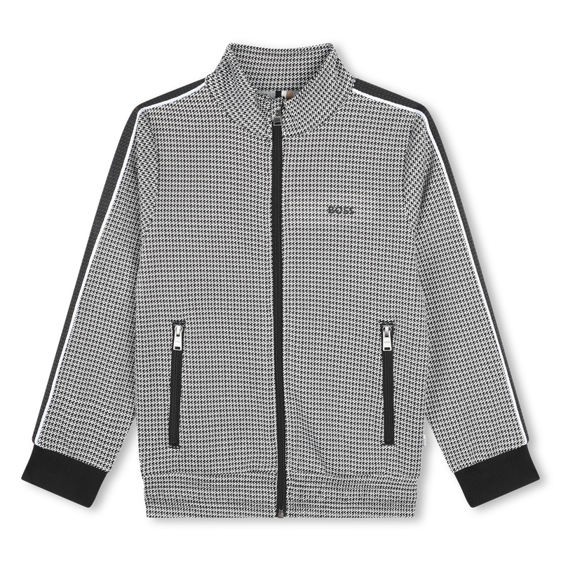 Printed zip-up cardigan BOSS 
                        BOY