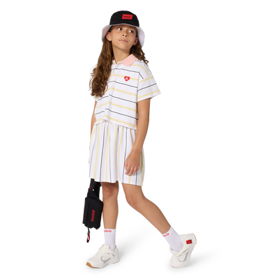 STRIPED DRESS HUGO GIRL
