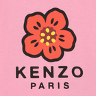 T-shirt with press stud on the shoulder KENZO KIDS 
                    GIRL